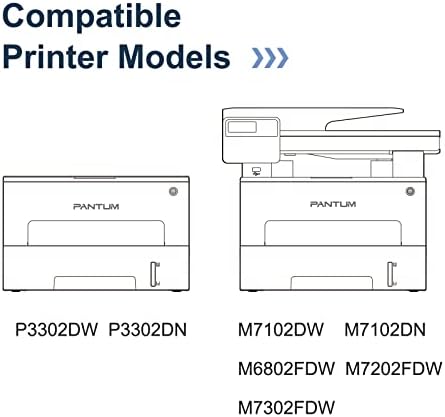 Pantum TL-410 Crni Toner kertridž 2 zamena pakovanja kompatibilna sa P3302dw P3302DN M7102DW M7102DN M6802FDW