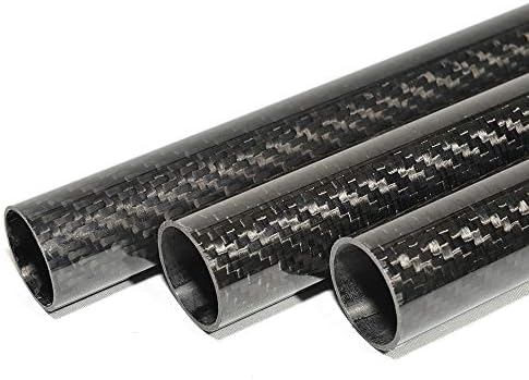 Abester 1kom karbonskih vlakana cijev Od18mm x ID16mm ID x 1000mm 3k sjajni/mat Roll umotan štap H