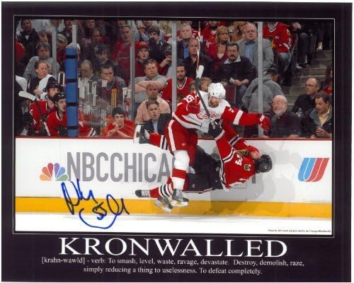 Niklas Kronwall autogramirani Detroit Crveni krila 8x10 FOTO 6 KRONWALLED