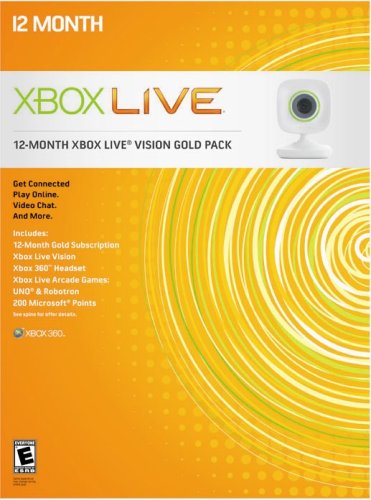 Xbox 360 Paket Kamera Uživo