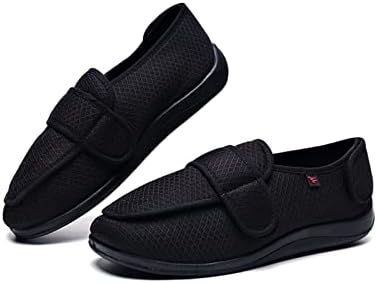 Muške dijabetičke cipele s edemim papuče s podesivim kaišem Extra široke udobne cipele za hodanje unutarnjeg