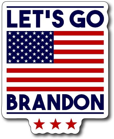 Idemo Brandon sa naljepnicama za zastavu / FJB naljepnica / LGB naljepnica / hajde da idemo Brandon naljepnica