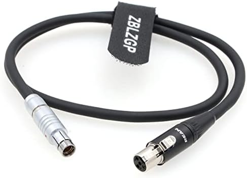 Zblzgp RS 3 pin do mini XLR 4-polni ženski kabel za napajanje ARRI ALEXA kamera RS / Tilta Kit na TVLogic