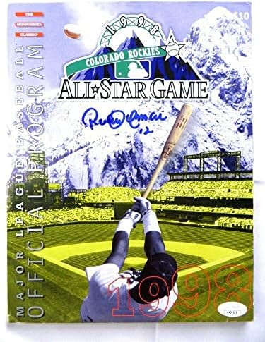 Roberto Alomar potpisao autograme Program 1998 MLB All-Star Game JSA AH04535-MLB magazini sa autogramom