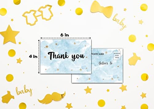 Baby Shower kartice Kit - mjesec i zvijezde Set 25 Baby Shower pozivnice sa kovertama, pelene Tombola znak