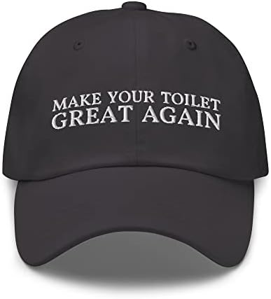 Učinite svoj toalet ponovo sjajnim Tata šešir-smiješna toaletna šala vezena kapa - poklon za vodoinstalatera