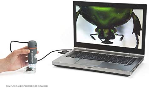CELESTRON - 5 MP digitalni mikroskop PRO - ručni USB mikroskop kompatibilan sa Windows PC i Mac - 20X-200X