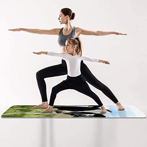 Sve namjene Yoga Mat Vježba & Vježba Mat za jogu, Crtić okean životinja ajkula Kit lignje