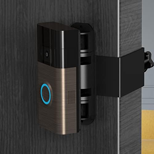 Nosač za video zvono protiv krađe kompatibilan sa Video Doorbell 2/3/3Plus/4, podesivi nosač za montažu