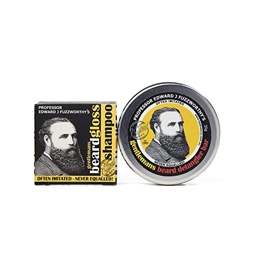 Šampon i regenerator za bradu profesora Fuzzworthyja- prirodni nulti otpad njega brade & amp; Poklon