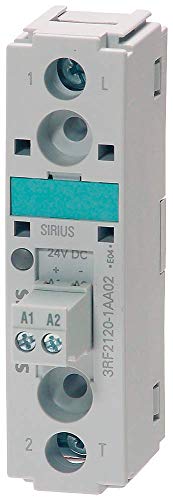 Siemens 3RF21 70-1BA04 poluvodički relej, 22,5 mm, jednofazna, vijčana veza, trenutna prebacivanje, 48-460V