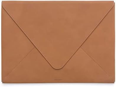 russell+hazel Leather Envelope Portfolio Laptop Case, Kancelarijski materijal, 15.5 x 11.25, crn, do 15