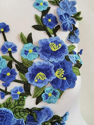 3pcs cvjetni flaster izvezeni odjevni predmet za šivanje na zakrpama odjeću Cheongsam vjenčanica