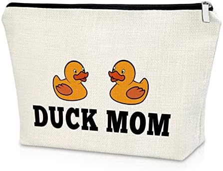 Sazuwu Ducks mama pokloni Duck Lover poklon za žene torba za šminkanje rođendanski poklon za patku mama