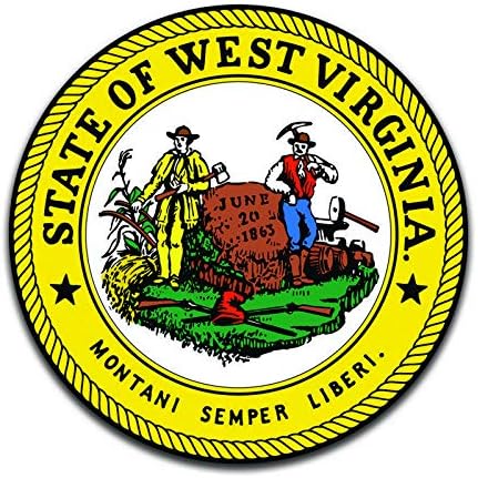 Više Shiz West Virginia State pečat vinil naljepnica Naljepnica - auto kamion Van SUV prozor zid Cup Laptop