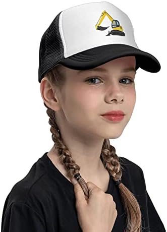 Jekgley šešir za bagere za dječake Podesiva Snapback mrežasta Kamionska bejzbol kapa za dječake i djevojčice