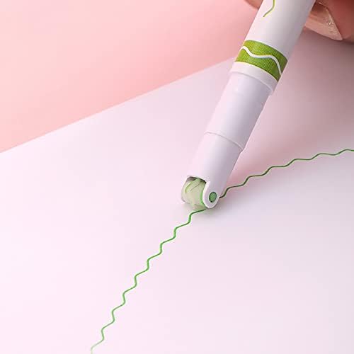 Line Outline olovke 6 boja Samoodmatni metalni markeri Glitter pisanje olovke za crtanje za božićnu karticu