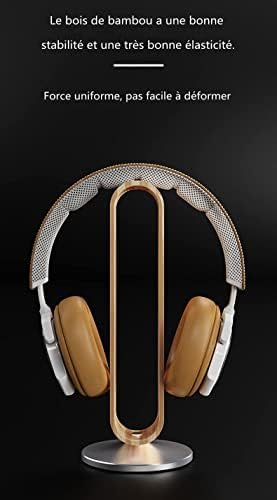 Držači slušalica za slušalice za slušalice Bambus Wood aluminijske stalke za slušalice za slušalice za slušalice