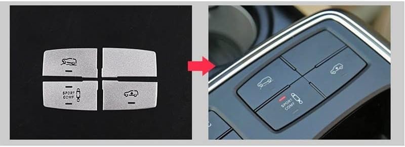 EPPAR Novi zaštitni gumb za ovjes za zrak Kompatibilan sa Mercedes Benz ML-Klasse W166 2013-2015 ml250 ml350