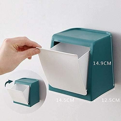 Aalinaa Carbage Can kantu za smeće može papir za papir na zid-montiran košara za smeće za kupatilo Kuhinja