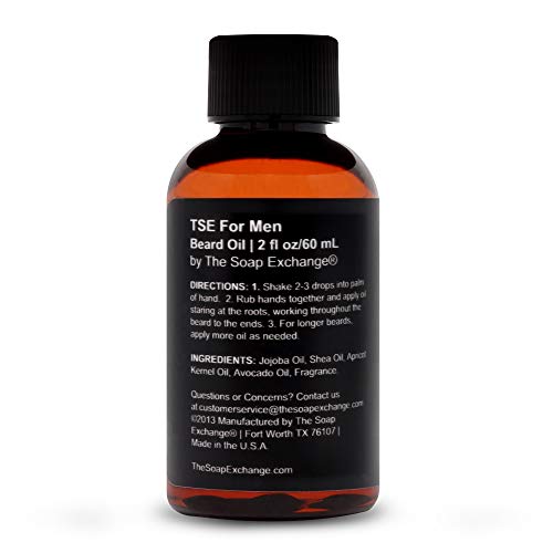 Tse za muškarce ulje za bradu-Nag Champa miris-ručno izrađen 2 fl oz / 60 ml dubinski regenerator, hranljivi
