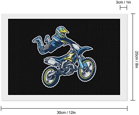 Motocross Rider Diamond painting Kits 5D DIY Full Drill Rhinestone Arts zidni dekor za odrasle 8 x12