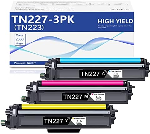 3 Pakovanje TN227 TN-227 kompatibilna zamena toner kasete za brata MFC-L3770CDW MFC-L3710CW MFC-L3750CDW