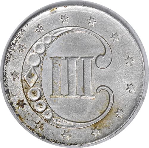 1853 p tri cent srebrna nesigurna g
