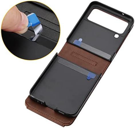 Flip futrole za pametne telefone kompatibilne sa futrolom za novčanik Samsung Galaxy Z Flip 3 sa držačem