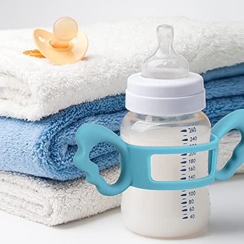 3 komada ručke za silikonske bočice za bebe prirodna ručka za flašicu za bebe široki vrat ručka za hranjenje