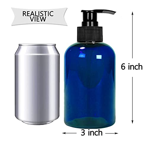 Ezprousa prazna plastična pumpa flampoo losion sa šamponom sa vodootpornim naljepnicama, esencijalnim uljima
