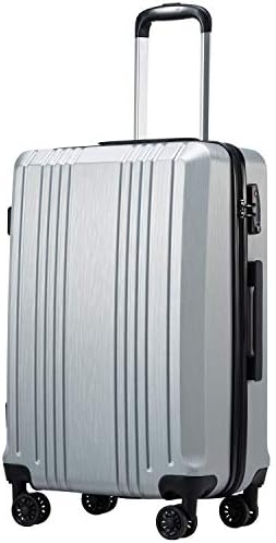 Coolife kofer za prtljag PC+ABS sa TSA bravom Spinner Carry On Hardshell Lightweight 20in 24in 28in )