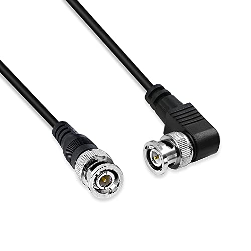 PNGKNYCN HD SDI kabel za namotani kut desnog kuta, 90 stupnjeva BNC muški za BNC muški koaksijalni kabelski