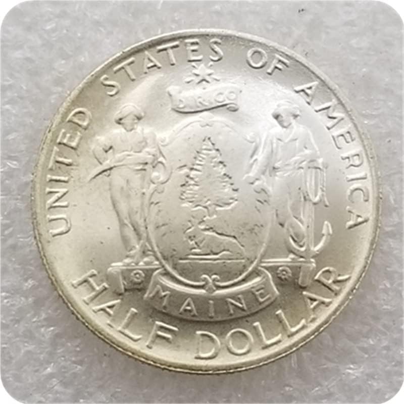 Starinski zanati Američki 1820-1920 Kompletna kovanica sa stranim kovanicama srebrne dolar