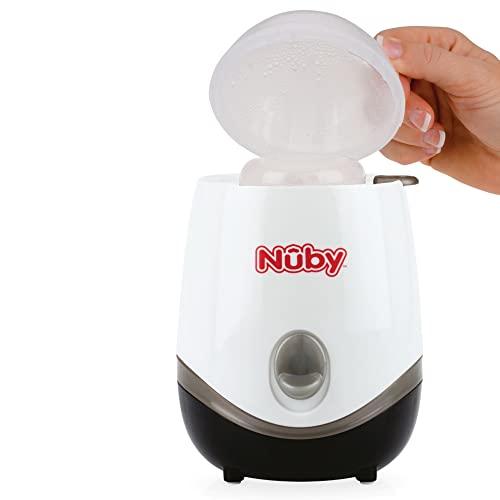Nuby One-Touch 2-u-1 električni grijač za flašicu za bebe & sterilizator