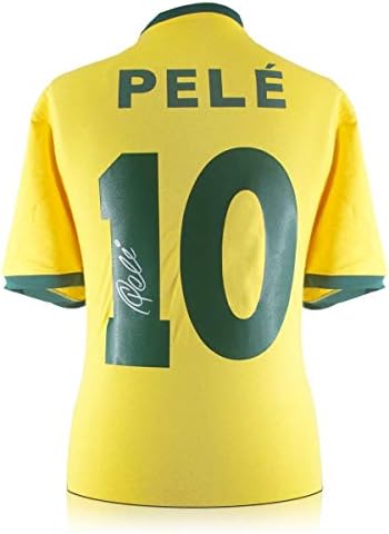 Pele potpisao Brazil Soccer Jersey | AUTOGREMENT SPORT MEMORABILIA