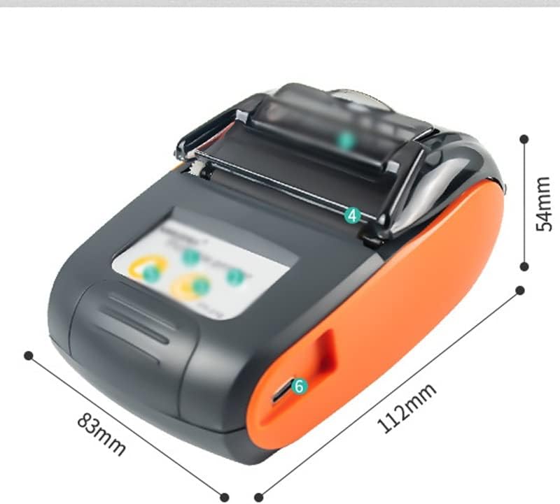 N / A Mini termički pisač mini mini mini Printer Besplatna aplikacija na telefonskom štampaču
