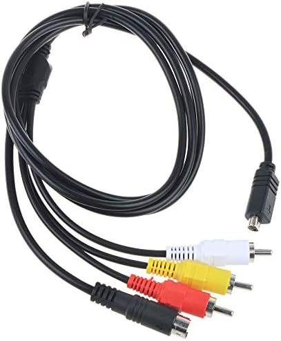 J-ZMQER AV A / V Audio Video TV-out kablovski kabelski vodič Kompatibilan sa Sony Handycam DCR-HC36 / E