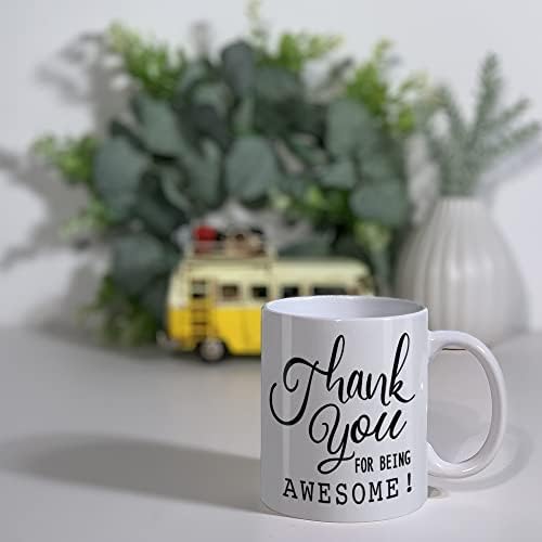Hvala vam što Super, ohrabrenje poklon kafa šolja Funny pokloni za kolega, zahvalnost poklon administrativni