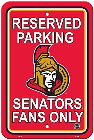 Fremont Die NHL Ottawa Senators Tim potpis, 12 x 18, rezerviran parking