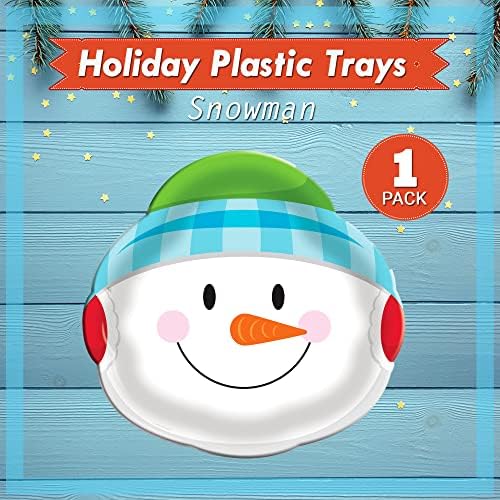 Kreativna pretvaranja ladica za odmor | 3 tačke 14 plastične ladice - Santa, Penguin, snjegović | 14 Dekora