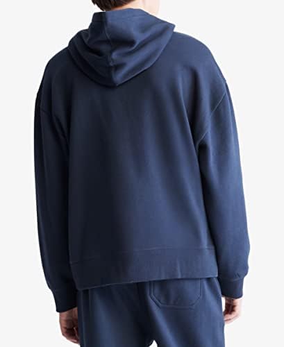 Calvin Klein Muški opušteni Fit Monogram Logo Fleece Hoodie