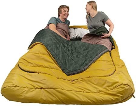 Kelty Tru.Comfort Doublewide torba za spavanje od 20 stepeni-Sintetička torba za spavanje za dvije osobe