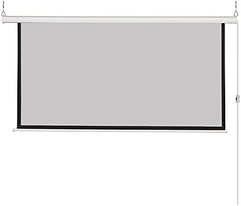 JRDHGRK 72 inča 16: 9 mat sive tkanine vlakno Stakleni električni motorizirani ekran projektora Kućni kino
