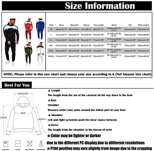 Fsahjkee duks za tinejdžere dječaka, osnovna odijela odijela 2 komada odijela za trening dugih rukava sa trenerkom trenerkom