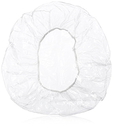 La Tertelette 10 komada Clear Jednokratne plastične tuširane kapice Velika elastična kapa za žene spa, kućna