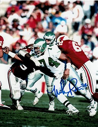 Mike Pitts Philadelphia Eagles AUTOGREED 8x10 fotografija autogramirana - AUTOGREMENT NFL fotografije