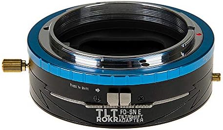 FOTODIOX PRO TLT ROKR - Tilt / Shift Adapter za montiranje za Canon FD & FL 35 mm SLR objektive u Sony Alpha