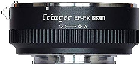 Fringer EF-FX Pro II adapter za obavljanje Canon EF nosača i Fujifilm X nosača sa ugrađenim prstenom otvora,