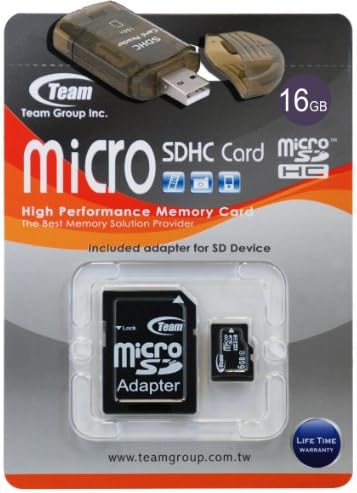 16GB Turbo brzina klase 6 MicroSDHC memorijska kartica za T-MOBILE MDA Basic. Kartica za velike brzine dolazi